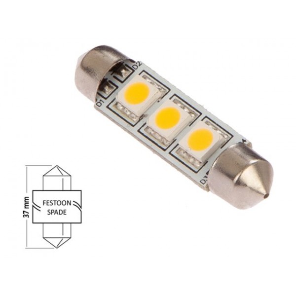 BUIS LED LAMP 0,6W 37 MM